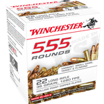 Winchester 22 LR, 36 Grain, HP, 555 Rounds