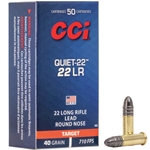 CCI 22LR Quiet, 40 Grain, LRN