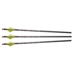 Excalibur Quill 16.5" Illuminated Carbon Arrows -(3 Pack) For use on all Micro crossbows