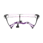 Diamond Atomic Kids Bow, RH, Purple