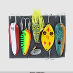 Eppinger Dardevle Pike Kit, Assorted Lures