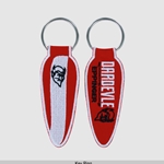 Eppinger Dardevle Red/White Stripe Key Ring