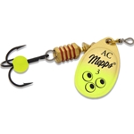 Mepps AC HYBRID INTERCHANGEABLE HOOKS SHALLOW RUNNER, 1/4oz