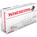 Winchester 40 S&W, 180GR, FMJ, 50 Rounds