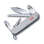 Victorinox Swiss Army - Farmer - Silver Alox Ribbed, 93mm