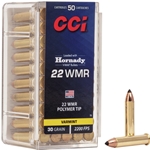 CCI 22 MAG VMAX 30GR Poly-Tip V-MaX 2200FPS