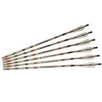 Excalibur ALUMINUM ARROWS – (6 PACK) Easton XX75 camo shaft