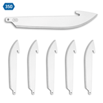 Outdoor Edge 350 (3.5") DROP-POINT REPLACEMENT BLADES 6-PACK -STAINLESS