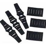 QAD REPLACEMENT FELT KIT BLACK 3PK