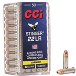 CCI 22RF STINGER HP 32 GRAIN