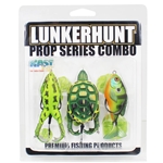 Lunkerhunt Prop Series 3Pk Combo-1 Prop Frog, 1 Prop Fish Shad, 1 Prop Fish Sun