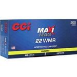 CCI 22 WMR MAXI MAG 40GR JHP 200CT PACK