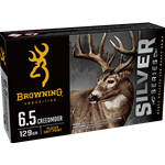 Browning 6.5 CREEDMOOR 129GR SILVER SERIES SP AMMO