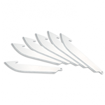 Outdoor Edge 300 (3.0") DROP-POINT REPLACEMENT BLADES 6-PACK-STAINLESS