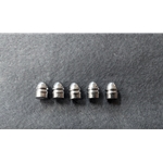 H&C 5 EA, 38 Cal round-nose lead bullets for 38RF reloadable cases