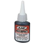 AAE (Arizona Archery Enterprises INC.) MAX IMPACT BLACK INSERT ADHESIVE .7oz