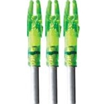 Lumenok GT 6.5MM ARROW NOCKS GREEN 3PK