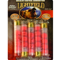 Lightfield Wildlife Control Rubber Buckshot Slugs 410 GA, 2-1/2 in