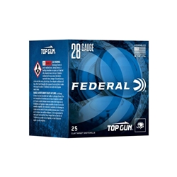 Federal Top Gun Shotshell 28 Gauge, 2 3/4"