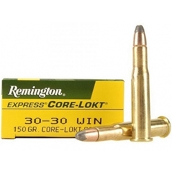 Remington 30-30 150 Grain, Core-Lokt SP