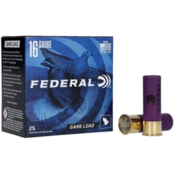 Federal 16Ga Game Load, 2.75" #6, 1oz