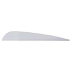 AAE ELITE PLASTIFLETCH 4"WHITE 100PK