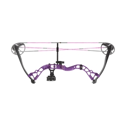 Diamond Atomic Kids Bow, RH, Purple