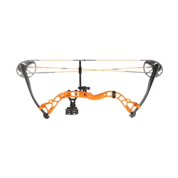 Diamond Atomic Kids Bow, RH, Bright Orange