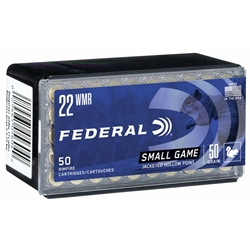 Federal FED. 22 WIN. MAG. 50GR JHP