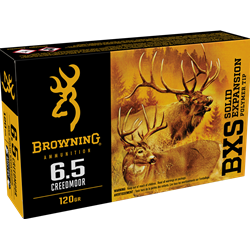 Browning 6.5 Creedmoor, BXS Solid Expansion, 120 Gr.