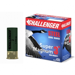 Challenger 12 GA 3" SUPER MAG #2 STEEL 1.1/8OZ