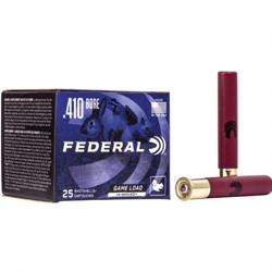 Federal 410 GA, 3" MAX. 11/16 OZ, #7.5, GAME LOAD, HIGH BRASS