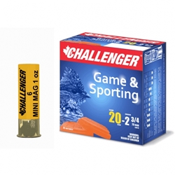 Challenger 20 GA 2.75" 1 OZ. # 7.5