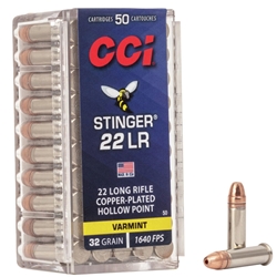 CCI 22RF STINGER HP 32 GRAIN