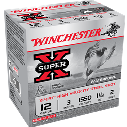 Winchester 12 GA 3" 1.1/8 OZ.#2 HV STEEL