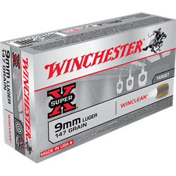 Winchester 9MM LUGER 147GR WINCLEAN