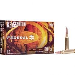 Federal Fusion Rifle 6.5mmx55 Swedish Mauser