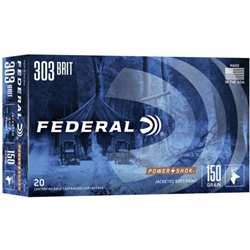 Federal 303 BRITISH 150GR SP POWER-SHOK