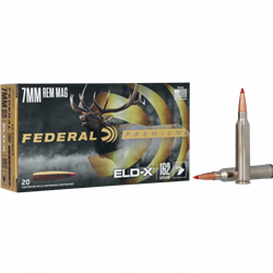 Federal 7MM REM MAG 162GR ELD-X AMMO