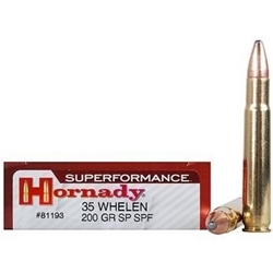 Hornady 35 WHELEN 200GR SP SUPERFORMANCE AMMO