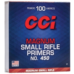 CCI No.450 Magnum Small Rifle Primers