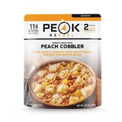 Peak Refuel Peach Cobbler