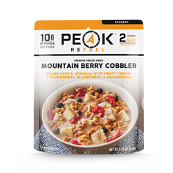 Peak Refuel Mountain Berry Cobbler