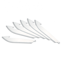 Outdoor Edge 300 (3.0") DROP-POINT REPLACEMENT BLADES 6-PACK-STAINLESS