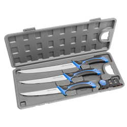 Outdoor Edge REELFLEX PAK 4-PIECE FILLET KNIFE SET