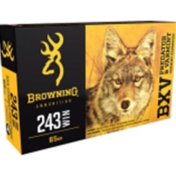 Browning 243 WIN 65GR VARMINT AMMO