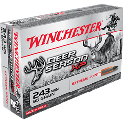 Winchester 243 WIN 85GR COPPER IMPACT LEAD FREE