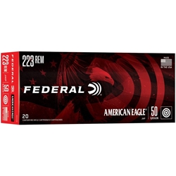 Federal 223 REM 50GR JHP