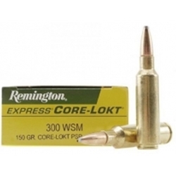 Remington 300 WSM 150GR PSPCL (R300WSM1) AMMO