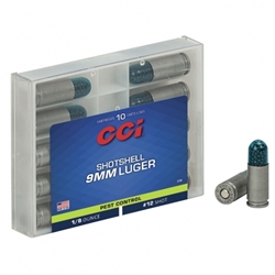 CCI 9MM SHOTSHELL #12 SHOT AMMO